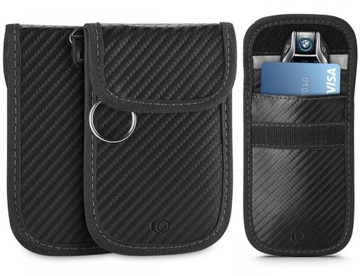 КОРПУС ДЛЯ БЛОКИРОВКИ RFID-сигналов FARADAY TECH-PROTECT V1, УГЛЕРОДНЫЙ