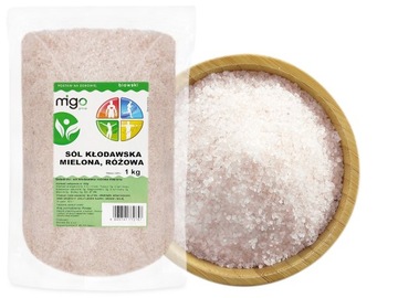 SÓL KŁODAWSKA, kamienna, RÓŻOWA - 1kg