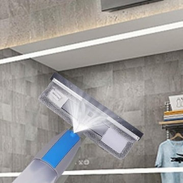 TELESKOPOWA MYJKA ŚCIĄGACZKA MYCIA OKIEN SZYB Z FUNKCJĄ SPRYSKIWANIA