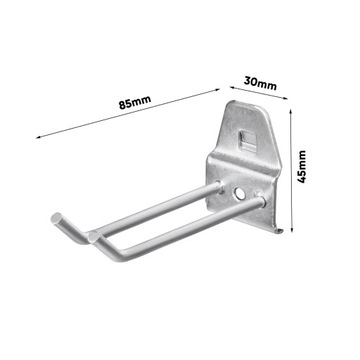 Набор больших двойных крючков, 6 шт.
