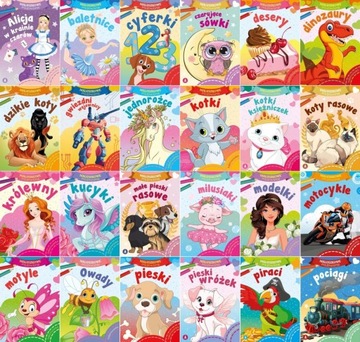 PREZENT na DZIEŃ PRZEDSZKOLAKA chłopaka dziewczyny dla dzieci kolorowanka