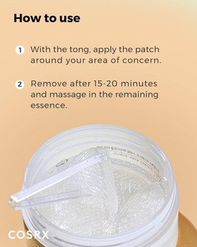 COSRX Advanced Snail Hydrogel Eye Patch, 60 шт.