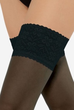 Чулки с чулками Gatta Michelle 01, черный 5/6