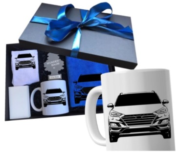 Narozeninová sada pro tatínka pro řidiče auta Hyundai dárek hrnek