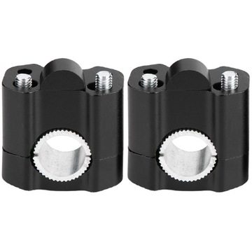 2 szt. Stop aluminium 28mm kierownica motocykla uchwyt zaciski montażowe