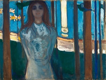 Re Edvard Munch Głos, Letnia noc 120x90 obraz Lue