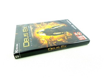 КОРОБКА DEUS EX HUMAN REVOLUTION PL БЕЗ ИГРЫ