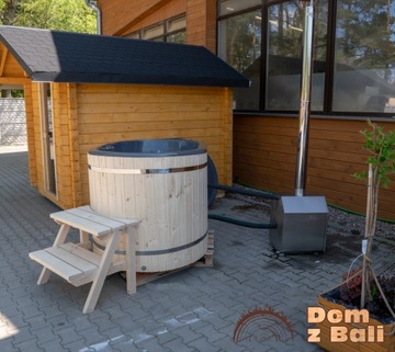 Садовая бочка, русская кадка, джакузи.