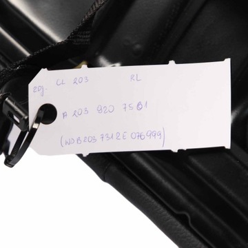 MERCEDES CL203 CLC SEDAČKA POHOVKA LEVÝ ZADNÍ