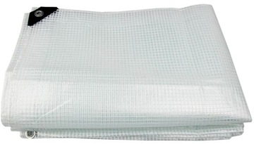 Plandeka zbrojona przezroczysta 2m x 3m 100g/m2