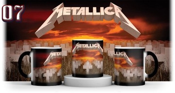 ВОЛШЕБНАЯ КРУЖКА METALLICA + ИМЯ + КАРТОН