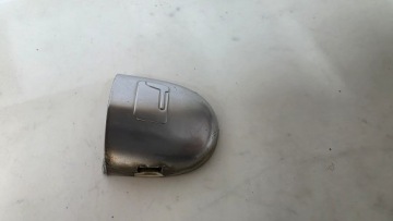 Крышка замка дверной ручки, передняя левая, Renault Space IV, хромированная.