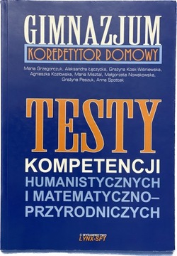TESTY kompetencji po gimnazjum z odp kl. 8 A4