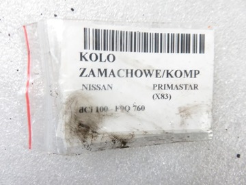 KOLO SETRVAČNÍK NISSAN PRIMASTAR 1.9 DCI 124043610 324034410 8200247241