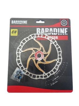 TARCZA HAMULCOWA BARADINE DB-07D GOLD 160mm 88g