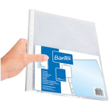 Bantex A4 40MIC Crystalline T -Fyrts 100M ПК