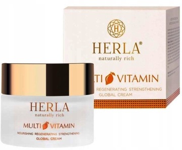 HERLA MULTI VITAMIN KREM ODŻYWIA REGENERUJE WZMACNIA PROMOCJA !!