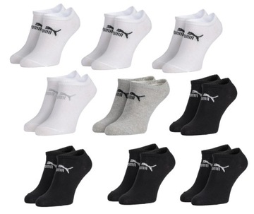 Skarpety stopki Puma 9 par r. 39/42 mix