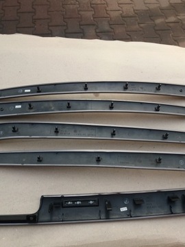 Audi A4 B6 B7 дверные декоративные планки