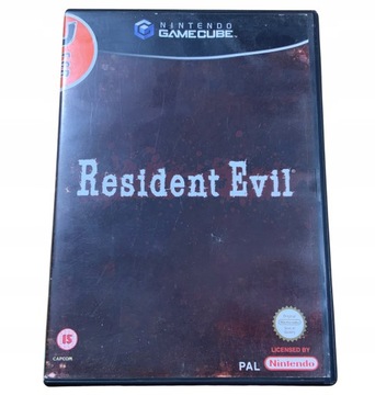 RESIDENT EVIL komplet płytki DB+ NINTENDO GAMECUBE
