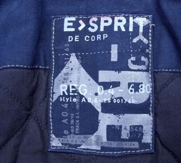 ESPRIT DE CORP KURTKA JEANSOWA PILOTKA BOMBER L/XL