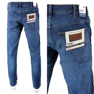 WRANGLER FRONTIER JEANS PROSTE RELAXED _ W42 L34