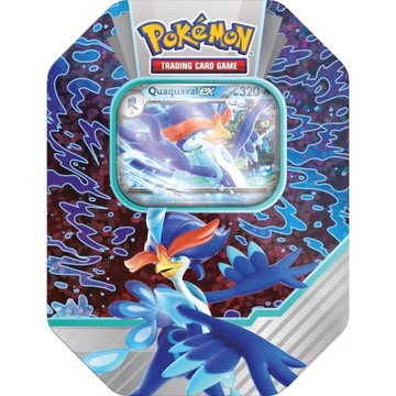 Pokemon TCG: Paldea Partners Tin Quaquaval ex