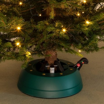 ПОДСТАВКА ДЛЯ РОЖДЕСТВЕНСКОЙ ЕЛКИ KAMAI START 1, ЗЕЛЕНАЯ, до 2м, НОВЫЙ ВИД, САМОЗЖИМНАЯ