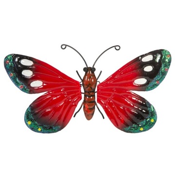 OZDOBA OGRODOWA METALOWA MOTYL DEKORACYJNY OGRÓD