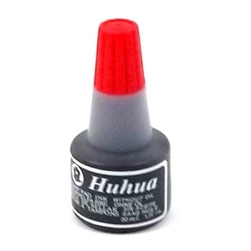 Tusz do pieczątek/stempli 30 ml czerwony