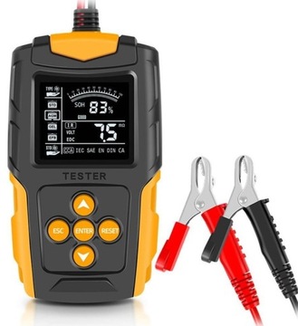 CYFROWY TESTER DO AKUMULATORÓW BATERII 12V 24V