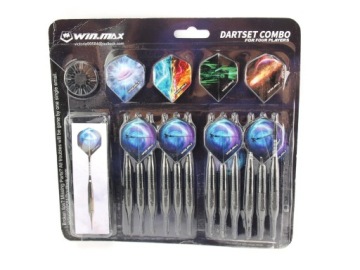 ДАРТ ДАРТС WIN MAX ДАРТПФЕЙЛ 12 ШТ. ПРОФЕССИОНАЛЬНЫЕ ДИФФЕРЕНЦИАЛЫ PRO НАБОР
