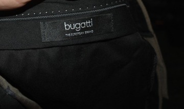 Eleganckie spodnie na kant Bugatti 114