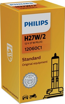 PHILIPS ŻARÓWKA H27W/2 12V 27W VISION