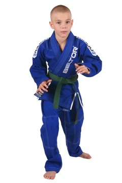 BELTOR KIMONO BJJ GI DLA DZIECI JUNIOR KIDDO NIEBIESKIE M2