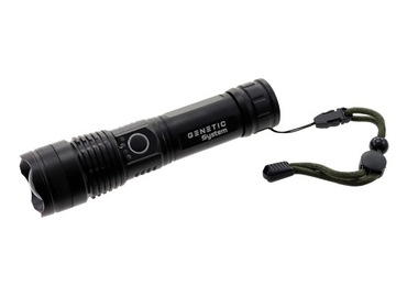 GRATISY# LAMPA LATARKA LED ZOOM CREE XHP50 AKUMULATOROWA USB-C