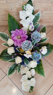 Цветы Украшение могилы на кладбище НАБОР букета