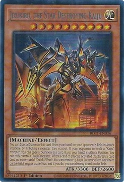 Yu-Gi-Oh! TCG: Jizukiru, the Star Destroying Kaiju (V.2) (BLC1)