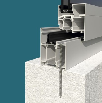 Wkręty do ościeżnic walcowe 7,5x52mm Torx 200 szt.