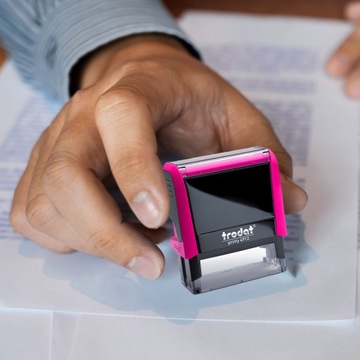 TRODAT 4912 ШТАМП ДЛЯ ДИЗАЙНА КОРПОРАТИВНОГО ЛИЧНОГО ОФИСА 6 СТРОК + ЛАСТИК