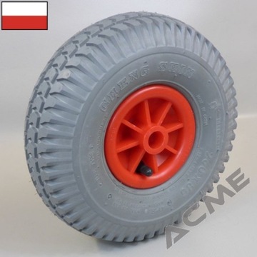 Kółko Koło Gumowe Pompowane do Wózka 260mm Polskie