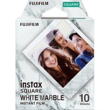 Fujifilm Instax Square 1x 10 zdjęć, Whitemarble