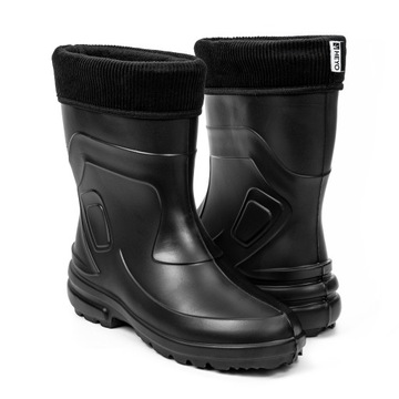 KALOSZE DAMSKIE HEYO CAŁOROCZNE Z OCIEPLACZEM OCIEPLANE zimowe PIANKOWE 38