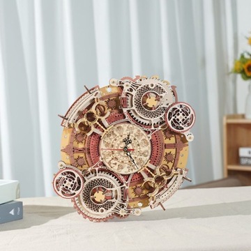 Robotime - Часы Зодиака - механический 3D-пазл
