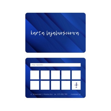 Дисконтная подарочная карта ЛОЯЛЬНЫЙ КЛИЕНТ 1000 шт. ДИЗАЙН закругленные углы