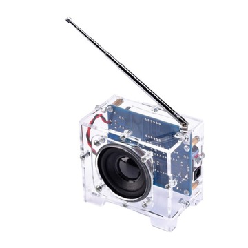 Zestaw radiowy DIY 87 MHz-108 MHz Mini odbiornik