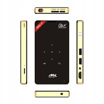 MINI PROJEKTOR 4K DLP H96-P 2/16 LED 4K Android