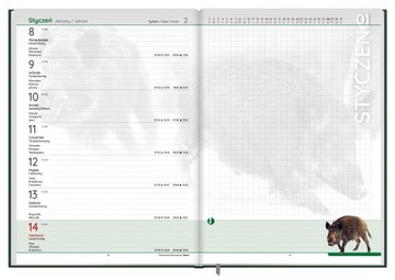 Расписание охоты - книжный календарь 2024 B5