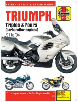 Triumph Triples & Fours (1991-2004) instrukcja napraw Haynes 24h