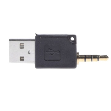 Jednoczęściowy adapter USB 2.0 na 3,5 mm 3.5mm